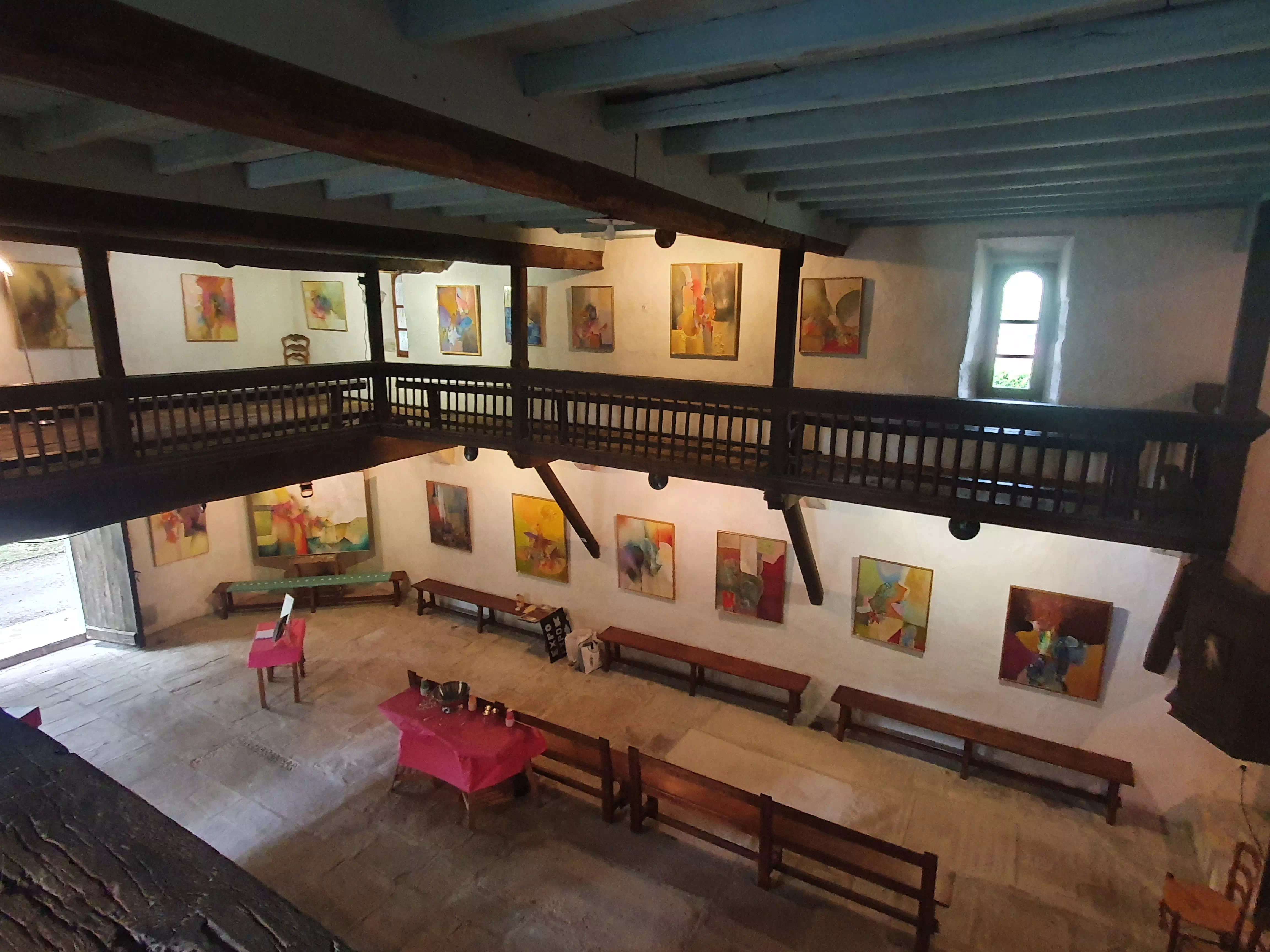 Chapelle de Serres vue intérieure