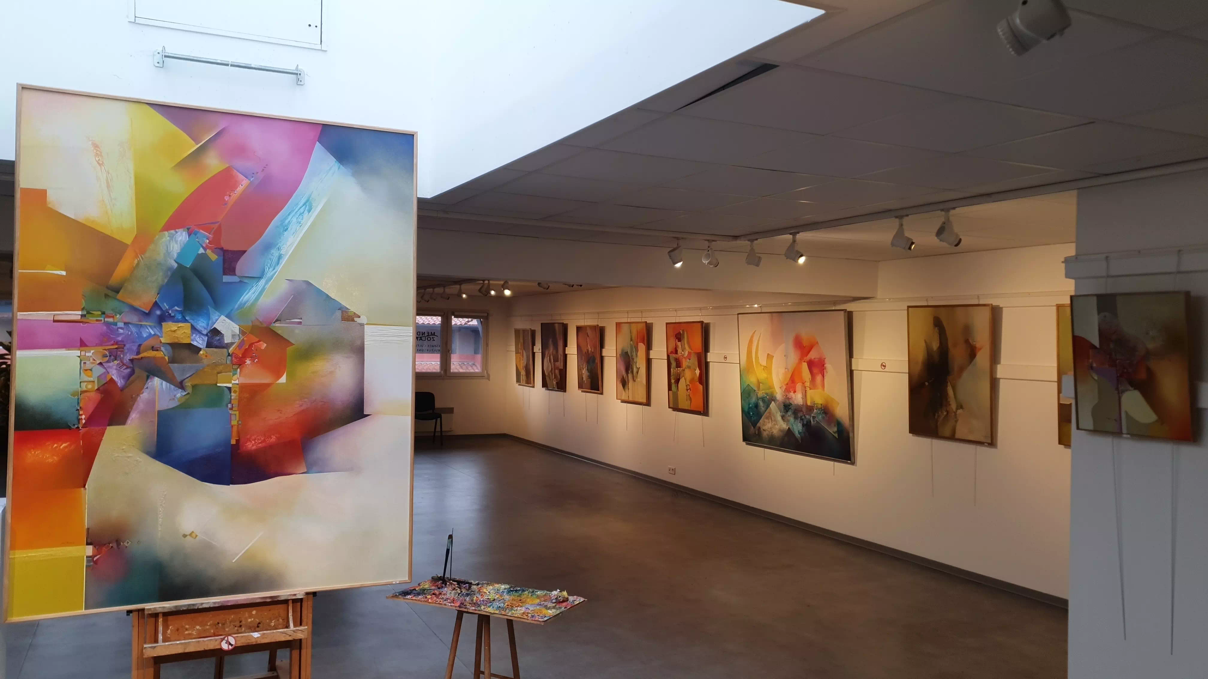 Photo de la gallerie du salon d'automne de l'association Fontaine Laborde