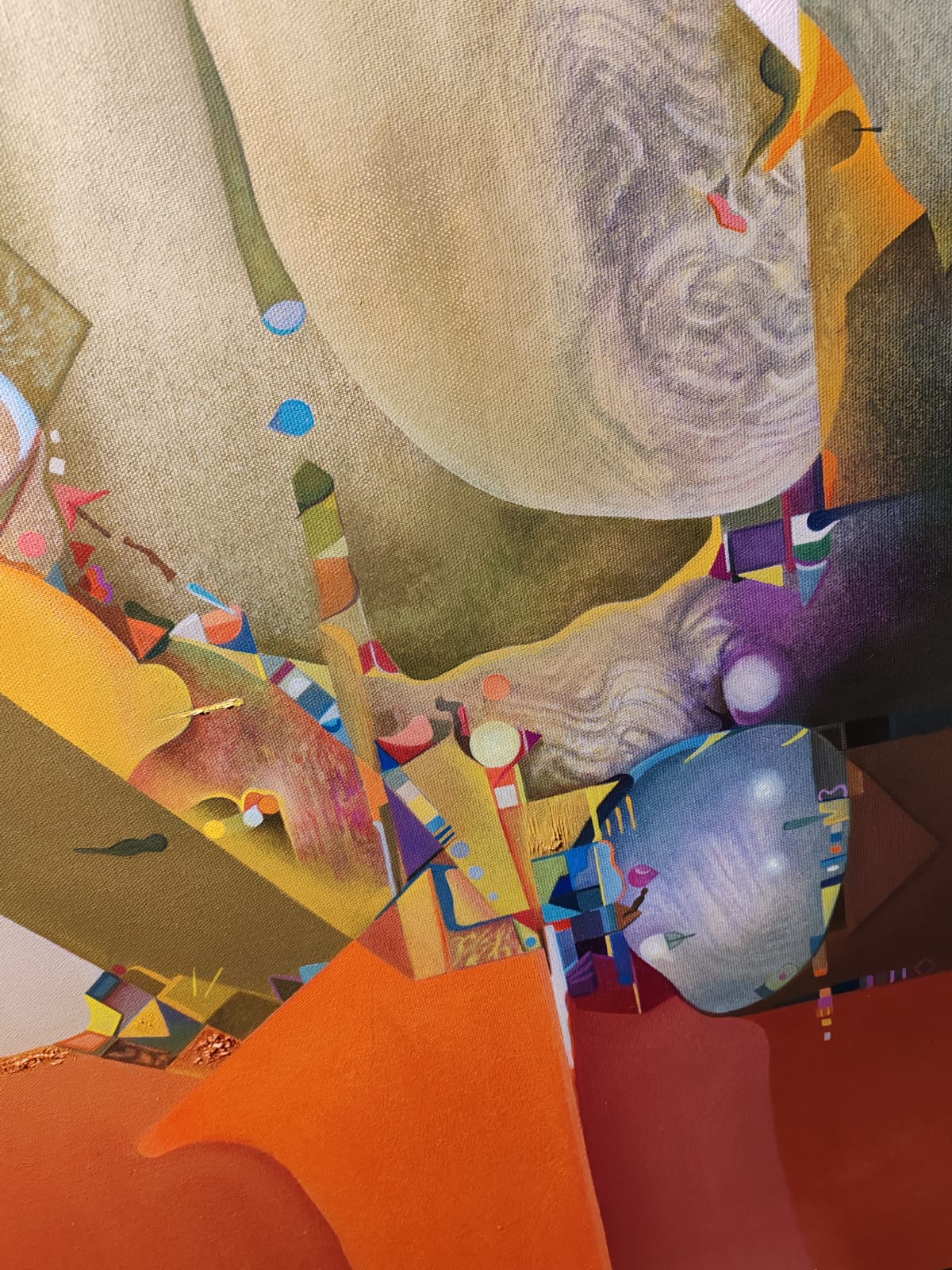 Photo du tableau nommé la sarabande des chimères